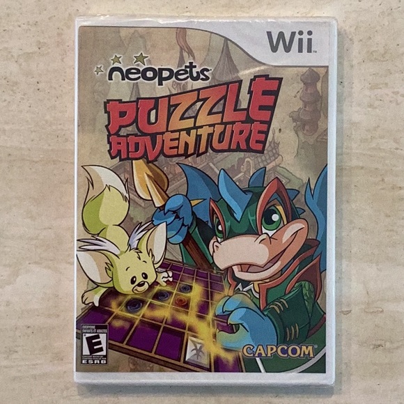 Neopets Puzzle Adventure Wii Game New Sealed - Picture 1 of 7